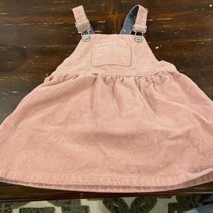 Zara corduroy dress 18-24M